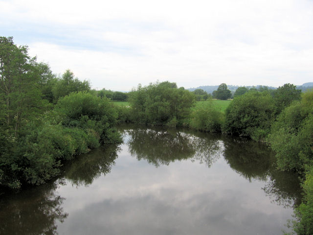 Upstream on the River Severn