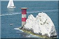 SZ2884 : The Needles lighthouse by Graham Horn