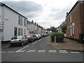 Looking  from Brougham Street into Hambrook Road