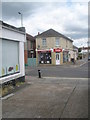 Looking from Brougham Lane across Forton Road towards The Lounge