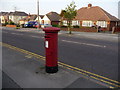SZ0393 : Newtown: postbox № BH12 41, Ringwood Road by Chris Downer