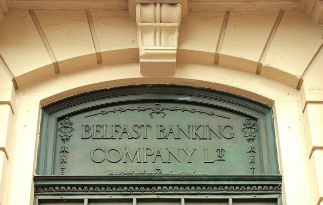 Belfast Banking Company sign, Belfast © Albert Bridge cc-by-sa/2.0 ...