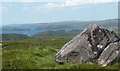 NC1632 : Erratic boulder beside B869 by Russel Wills