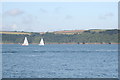 Carrick Roads and the foreshore below Messack Farm