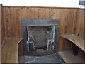 SN2243 : Manordeifi old church,  fireplace (2) by Natasha Ceridwen de Chroustchoff
