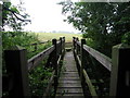 Footbridge on the Nene Way between Aldwincle and Wadenhoe