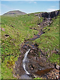 NG2141 : Eas Mor waterfall by Richard Dorrell