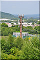 Communications mast - Penarth Moors