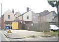 Rear of houses in Brockhurst Road as seen from Norfolk Road