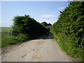 End of public road to Nether Ashentilly