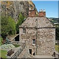 NS4074 : Dumbarton Rock: The Governor's House by Lairich Rig