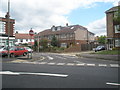 Looking across from Brockhurst Road to Battery Close