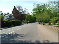 The road through Strathpeffer