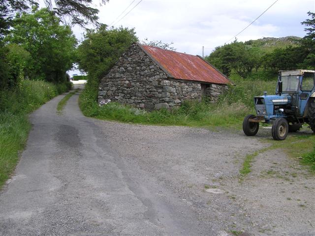 Road at Craigahorna Glen