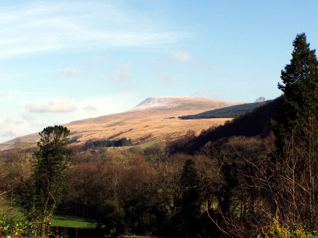 View across Craig y Nos Country Park