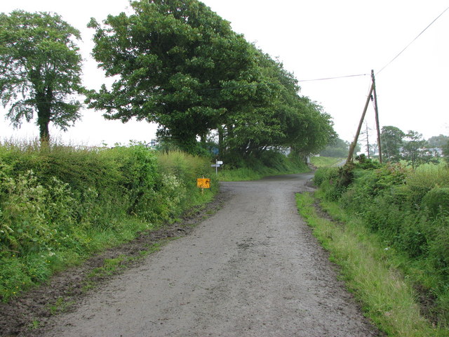 Road junction at Cavan Upper