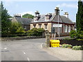 Road junction in Auchenblae