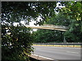 Footbridge over A2 Dual Carriageway