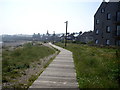 Boardwalk along the shore