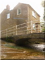 Beaminster: ford footbridge