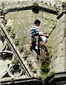 Steeplejack on high, Omagh