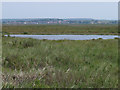 TF8346 : View across marsh towards Burnham Overy Staithe by Zorba the Geek
