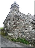 SX0588 : East gable of the Old Post Office, Tintagel by Humphrey Bolton