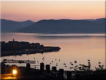 NS2577 : Gourock and the Firth of Clyde by Thomas Nugent