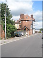 Looking up Green Lane towards Priory Road