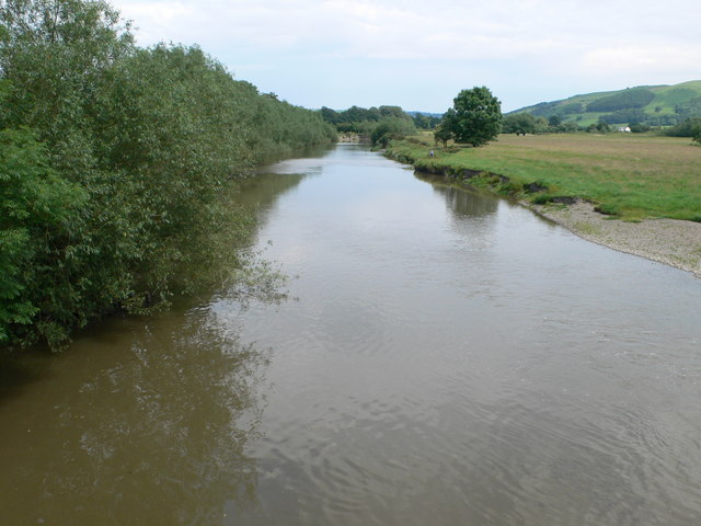 The Severn at Caersws