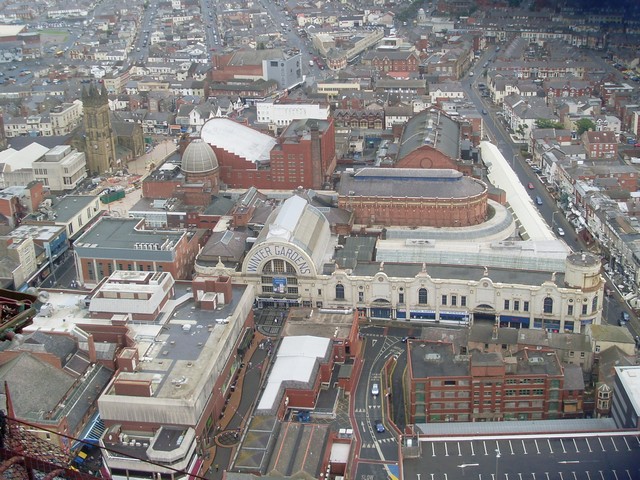 Winter Gardens from Blackpool Tower