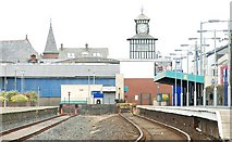 C8540 : Portrush railway station by Albert Bridge