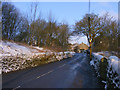 Heptonstall Road near Ogden Delph