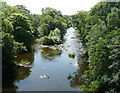 River Isla downstream from Bridge of Dillavaird