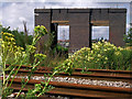 Old colliery structure