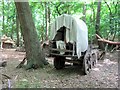 SP9812 : Another view of the Medieval Wagon, Thunderdell Wood, Ashridge by Chris Reynolds