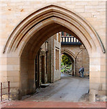 NU0702 : The archway through Cragside house by Andy F