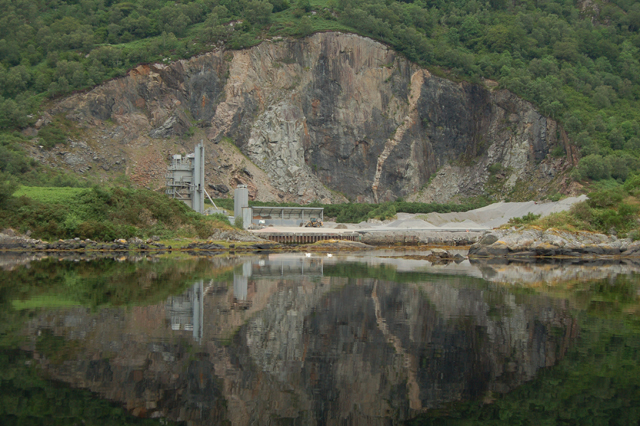 Bonawe granite quarry