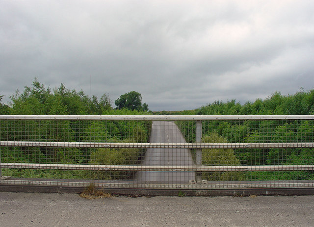 Bridge over cement plant access road: Killaskillen, Co. Meath