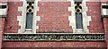 Detail on Clock Tower, Beauchamp Community