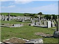 The cemetery in Marazion