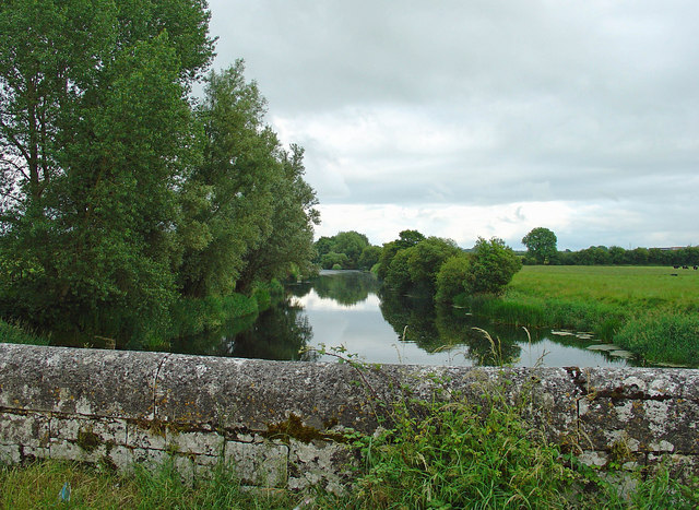 Maigue River south of Adare, Co. Limerick: south-eastward