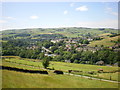 Luddenden from Halifax Lane