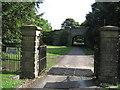 Entrance Gates to Croxdale Estate