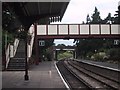 Pedestrian overbridge at Winchcombe Station