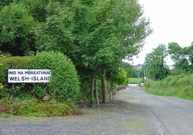 Entrance to Walsh Island, Co. Offaly