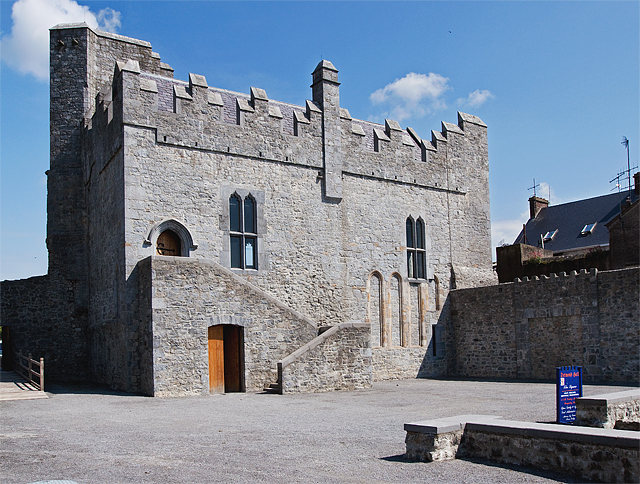 Castles of Munster: Desmond Hall (Castle Banqueting Hall), Newcastle West, Limerick