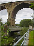 SD8332 : Viaduct over the River Calder by Robert Wade