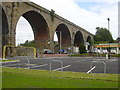 New Car Park with the Viaduct in the background