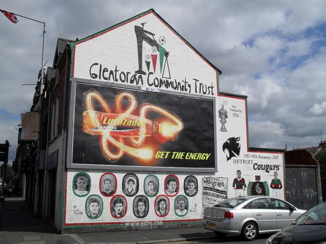 Glentoran Community Trust mural